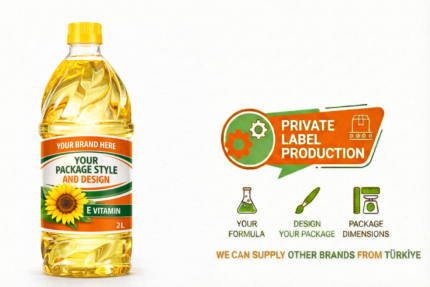 Ayçiçek Yağı Yuvarlak Pet Şişe 2 LT - Sunflower Oil Round PET Bottle 2L - Huile de tournesol en bouteille PET ronde 2 L - زيت دوار الشمس في عبوة PET دائرية 2 لتر