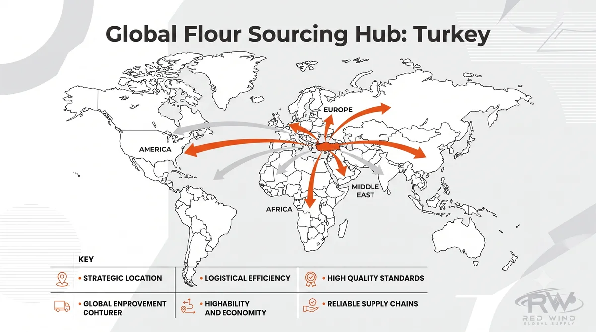 Red Wind Global Supply - Dünya Un İhracatı Lideri Türkiye & Toptan Un Tedariki 1