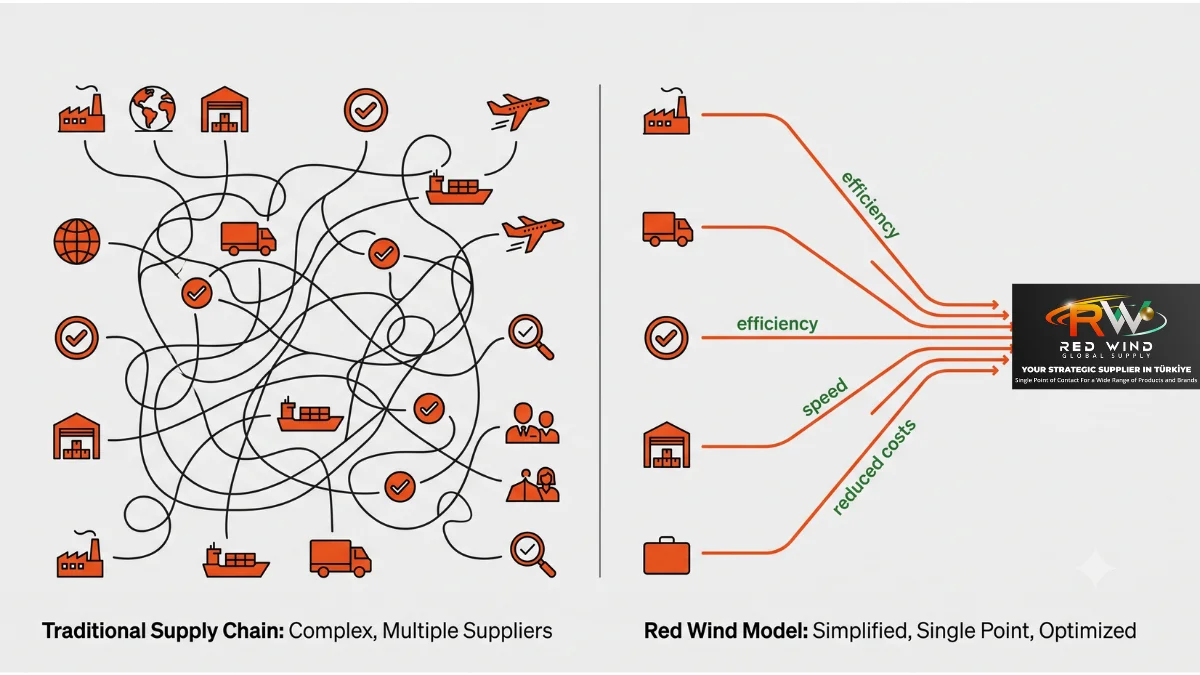 Red Wind Global Supply - Tedarik Zinciri Optimizasyonu Türkiye'den 1